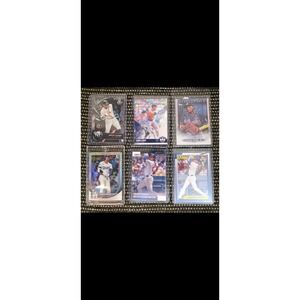 Shohei Ohtani Aaron Judge Ronald Acuna Jr MLB Card Lot Topps Bowman Panini 6pc
